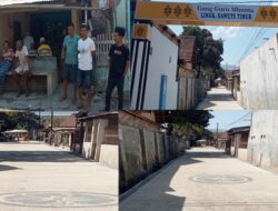Rampung Dikerjakan, Akses Keluar Masuk Gang GM Lancar, Warga Bali Satu Beri Apreasiasi Anggota DPRD Dompu, H. Jaya Atas Dana Pokirnya.