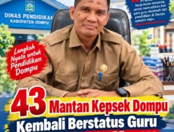 43 Mantan Kepala Sekolah Dompu Resmi Dikembalikan Statusnya Dari Tenaga Kependidikan Menjadi Tenaga Pendidik.