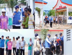 Bupati Dompu Bersama Irjen KKP RI, Tinjau Lokasi KNMP Desa Jala Kecamatan Hu’u 