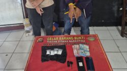Sempat Kabur, TO Kasus Narkotika, BB Sabu 57,22 Gram dan Uang Rp.9,3 Juta, Berhasil Di Ringkus Satreskoba Polres Dompu 