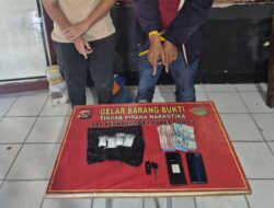 Sempat Kabur, TO Kasus Narkotika, BB Sabu 57,22 Gram dan Uang Rp.9,3 Juta, Berhasil Di Ringkus Satreskoba Polres Dompu 