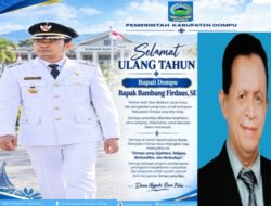 Kepsek SDN 08 Hu’u, Amirrudin, SPd,.MPd, Beserta Guru, Ucapkan Selamat Hari Ulang Tahun Bupati Dompu, Bambang Firdaus, SE Ke-51