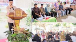 Dimomen Peletakan Batu Pertama Pembangunan Food Court, Bupati Serahkan 57 Rombong Pelaku UMKM